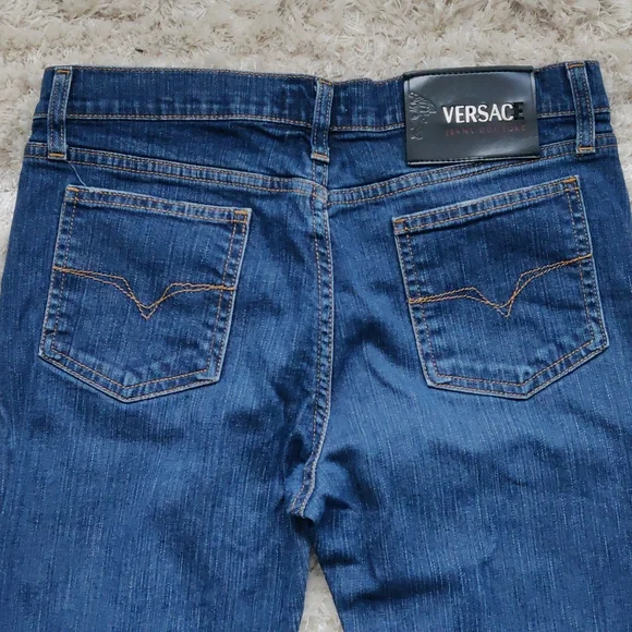 EUC Versace boot cut jeans - Picture 5 of 7